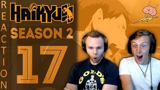 SOS Bros React - Haikyuu Season 2 Episode 17 - Ennoshita Is Reliable!!