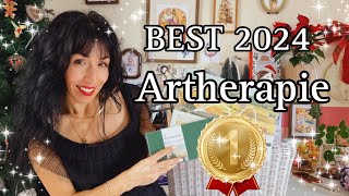 Best 2024:  Artherapie et  aquarelle  🥇🎨📚✨️