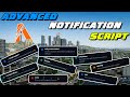 Free Advanced Notification System Script | Modern Notification | QBCore/ESX | FiveM Tutorial #166