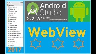 Android studio tutorial - Android webview example local html.