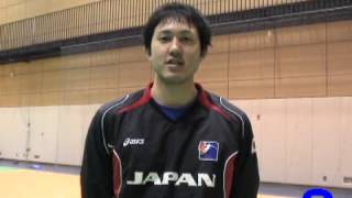 ハンドボール2008北京オリンピックアジア予選 日本代表　古家雅之（湧永製薬）