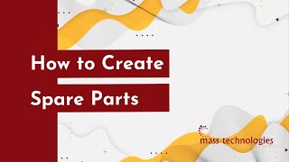 How to Create Spare Parts in Garage Software - Auto Repair Software Dubai