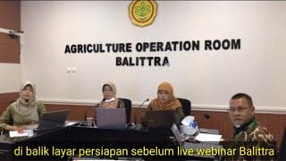 Dibalik Layar Webinar Balittra