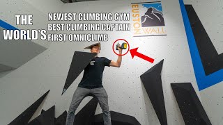 Captain Cutloose sets INSANE climb in the world's NEWEST climbing gym - EustonWall