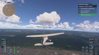 MSFS 2024:Activities: Flight Training: VFR Navigation: Arrival