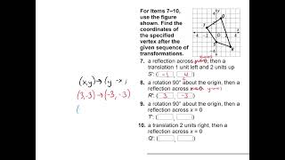 Geometry Topic 3 Test Review
