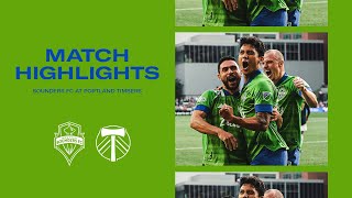 HIGHLIGHTS: Portland Timbers vs. Seattle Sounders FC | August 15, 2021