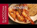 Garnelen in Knoblauch-Olivenöl mit frischen Kräutern | Rezept La Cocina