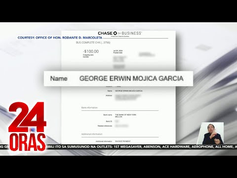 Itinanggi ni Comelec Chair Garcia ang alegasyon ni… | 24 Oras(Originally aired on Aug. 1, 2024 )