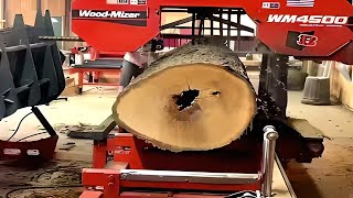 🚩WM4500 Industrial Sawmill Cut Big Wood Woodworking