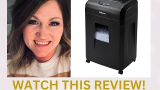 The perfect micro-cut paper shredder for the office or home!