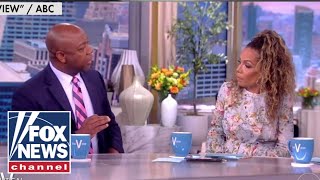 Tim Scott leaves 'The View' speechless after confrontation