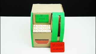 How to Make ATM Machine From Cardboard