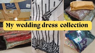 My wedding dresses collection ❤ informative vlog #tanzeelalifevlog
