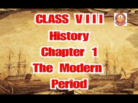 Class VIII - Social Science (History) - Chapter 1 - YouTube