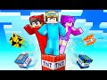 Minecraft But We’re On ONE TNT BLOCK!