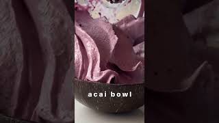 HOMEMADE ACAI BOWL