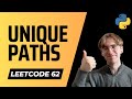 62. Unique Paths - LeetCode Python Solution