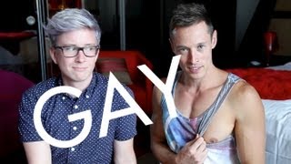 25 WAYS TO KNOW YOU'RE GAY - Tyler Oakley \u0026 Davey Wavey