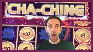 💰👉CHA-CHING!💰🎰😜💲Big BONUS Hit + HIGH LIMIT Slots ✦ Slot Machine Pokies w Brian Christopher