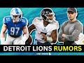 Detroit Lions Rumors: Sign Malik Willis? Ben Johnson BEST OC, Aidan Hutchinson Violent + Campbell