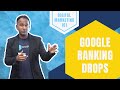 What Caused My Google Ranking to Drop?