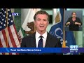 gov. newsom talks about 5.8 magnitude central california earthquake