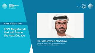 Getting our economy back on track is our top priority: Mohammad Al Gergawi at WGS