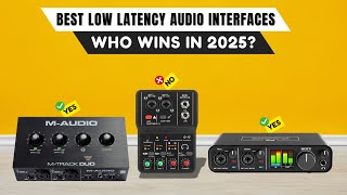 Best Low Latency Audio Interfaces 2025 [watch before you buy]