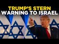 Trump Warning To Iran LIVE | Donald Trump Speech LIVE | Trump News LIVE | Israel Iran War News LIVE