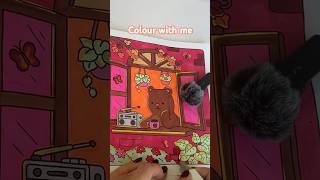 Relaxing Colouring Fuzzy Hygge coloring book 😻