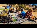 Nomadic life: building a porch platform for a nomadic house: cooking nomadic pasta