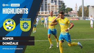 Koper 4 - 0 Domžale | 15. krog 2024/25 #PrvaLigaTelemach