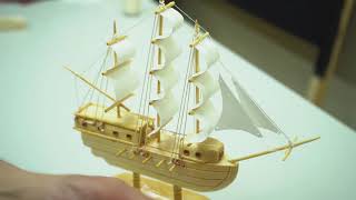Wood Carving | How to make Wooden Sailing Ship | MrTinkerer