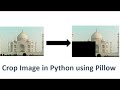 Crop & Paste image in Python using Pillow. Remove quarter part of image in Python in google collab.
