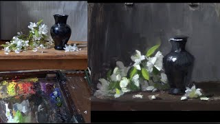 Painting Spring Blossoms-- Oil Painting Lesson