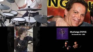 Tribute To Jeff \u0026 Mike PORCARO (Rare photos with Mushanga by TOTO on drums)