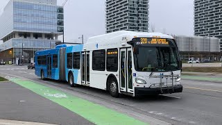 Ride on YRT 2014 on route 320 Jane Express