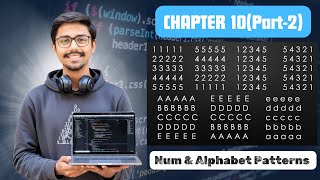 Java Pattern Programming | Number & Alphabet Patterns Explained (Marathi)