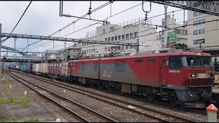 3064レ EH500-36+コキ20両 大宮駅通過