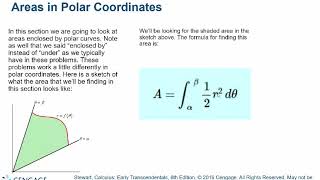 Calculus 3 - Section 10.4: Areas and Lengths in Polar Coordinates - Part 1: Areas