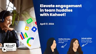 Elevate engagement in team huddles with Kahoot! | Deep dive webinar