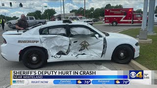 Johnson County Sheriff’s deputy involved in 2-vehicle crash