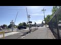 california blvd railroad crossing napa ca nvr 57 wine train quattro vino excursion