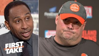 Freddie Kitchens is the wrong coach for the Browns - Stephen A. | First Take
