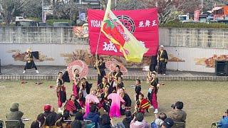 YOSAKOI亜舞王城島連（2回目）第8回あさくらよさこい祭り【軽トラ屋台市朝倉2023】