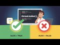 🔴 Java Thread isAlive() Method Explained | Check if a Thread is Running in Java