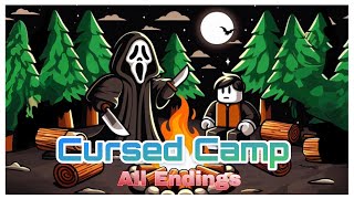 Cursed Camp - All Endings -[Full Walkthrough] - Roblox