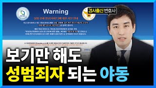 시청만 해도 성범죄자 되는 야동