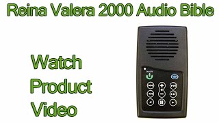 Spanish Audio Bible Player (Product Review) - Reina Valera 2000 Bible reader